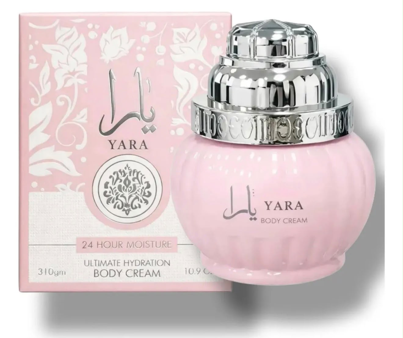 Creme Corporal Hidratante Arabe Lattafa Yara 310g Hidratação Frutal