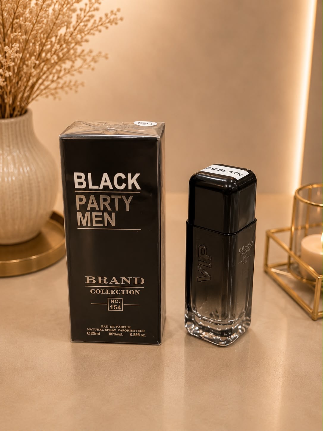 Brand Collection Nº 154 – Black Party Men – 25 ml