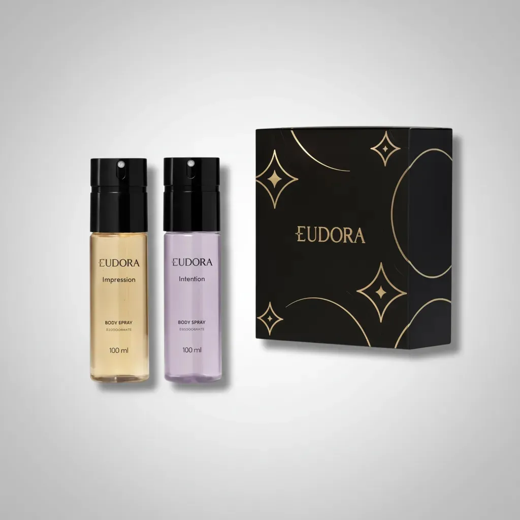Presente Eudora Duo Body Spray Masculino (2 Itens)
